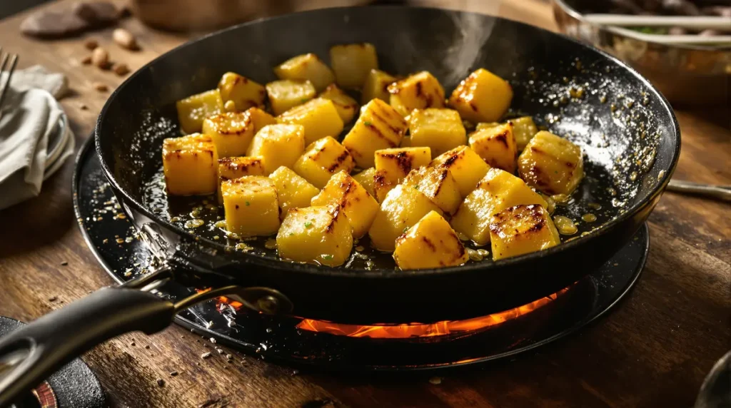 Ajoutez-le aux pommes de terre pendant la cuisson : elles seront encore plus savoureuses, divinement parfumées et ultra fondantes