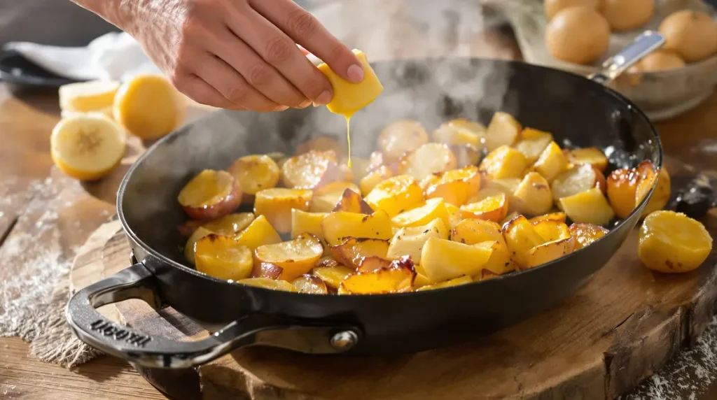 Ajoutez-le aux pommes de terre pendant la cuisson : elles seront encore plus savoureuses, délicieusement parfumées et ultra moelleuses