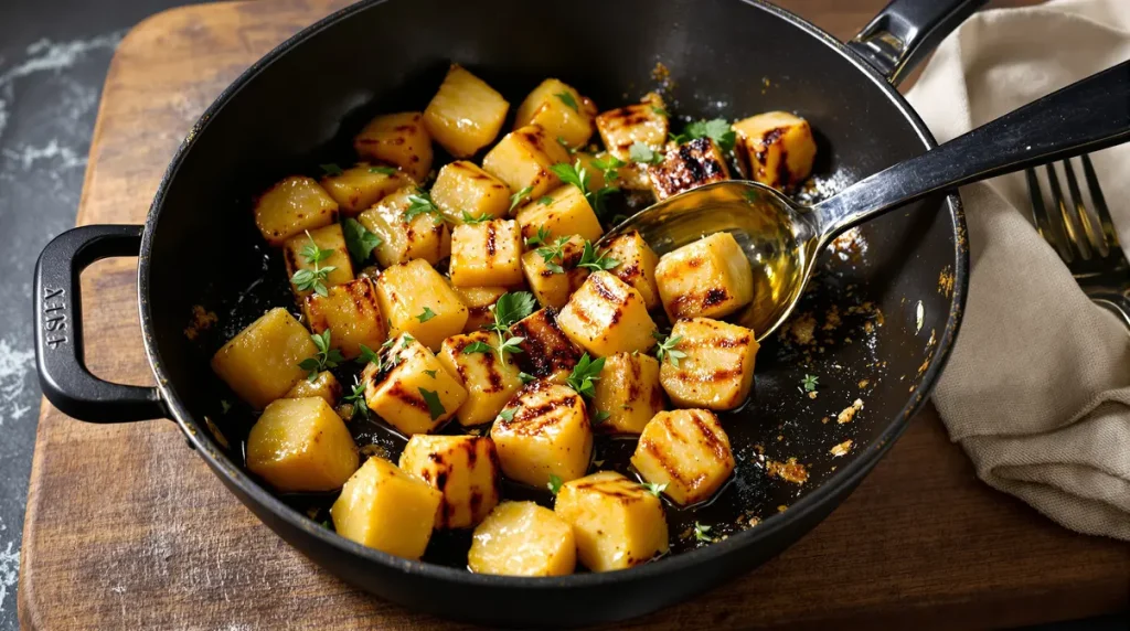 Ajoutez-le aux pommes de terre pendant la cuisson : elles seront encore plus savoureuses, merveilleusement parfumées et ultra fondantes