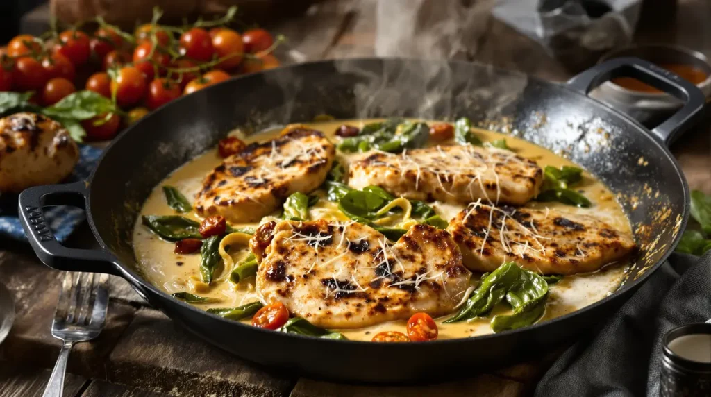 Depuis que je twiste mon poulet à la crème avec cette astuce, c'est devenu notre rituel du dimanche