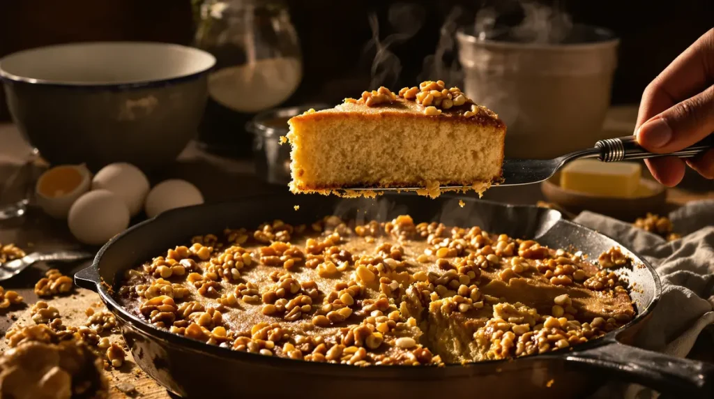 « Je garde toujours des cerneaux au placard pour cette astuce » : le gâteau aux noix qui embaume toute la maison !