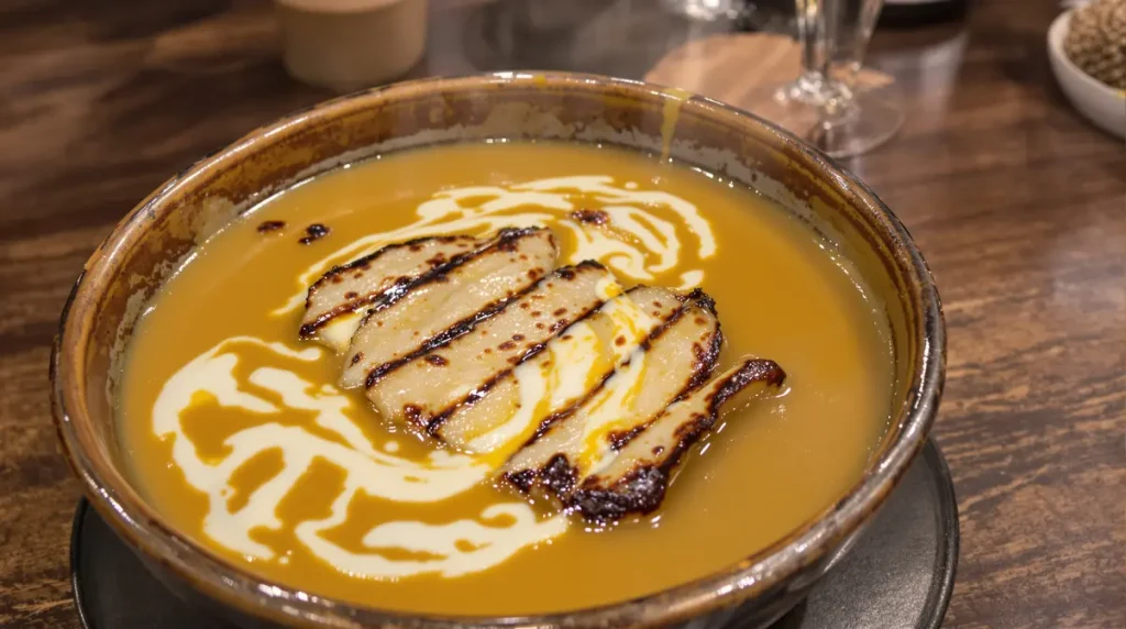 La cuisine de Carlo : onctueuse soupe d'endives à la bière belge