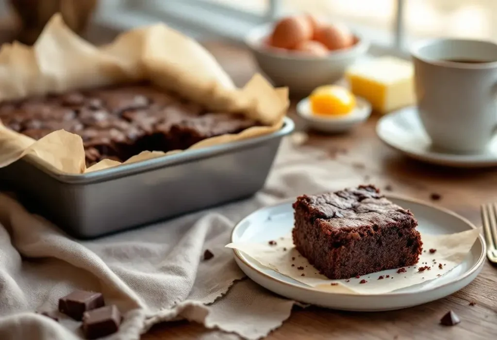 Moelleux irrésistible, chocolat intense et zéro farine : le brownie healthy express aux 4 ingrédients du placard pour un goûter d’hiver ultra fondant