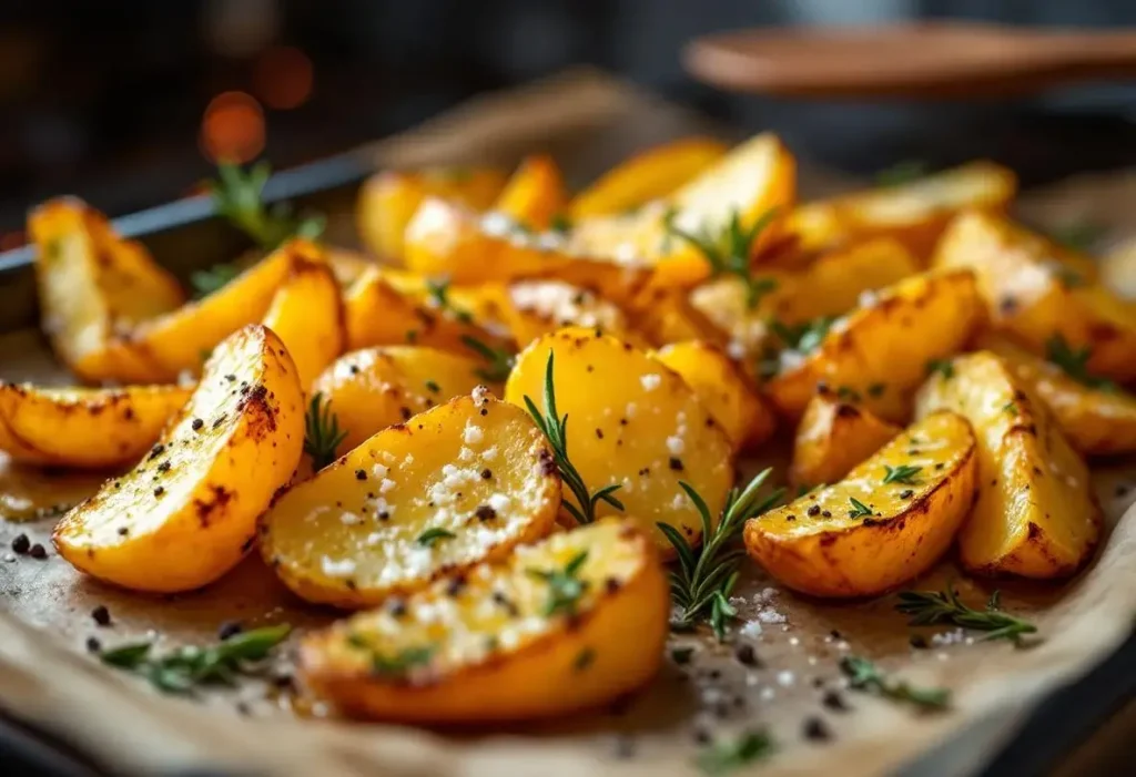 Pommes de terre au four : l’astuce toute simple pour les rendre bien croustillantes, à tous les coups