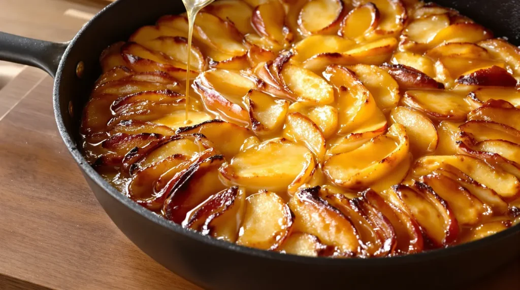 Ce gâteau aux pommes à la poêle va rapidement devenir votre dessert fétiche (facile et rapide)