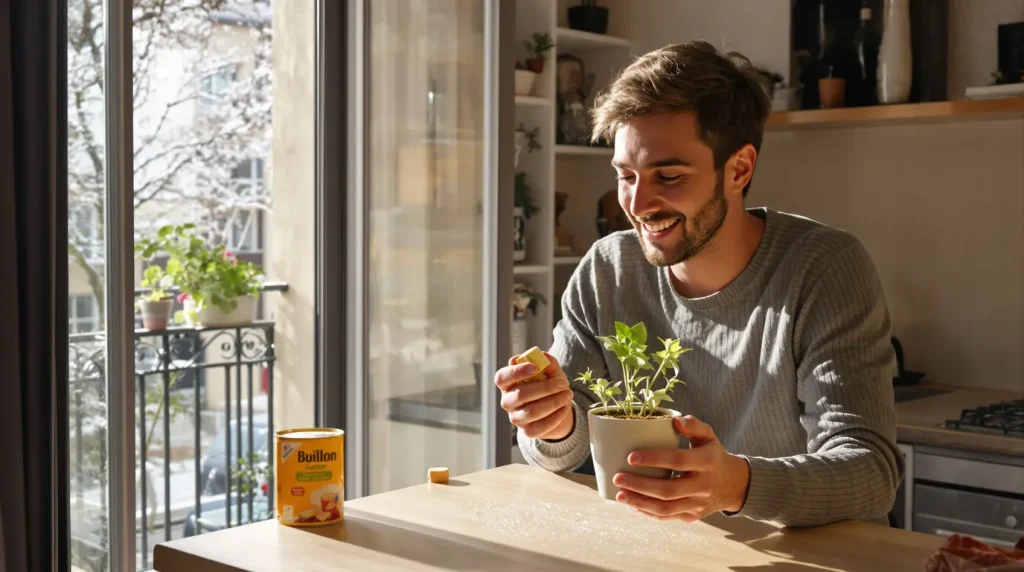 Cette plante remplace les cubes de bouillon en cuisine et se met en pot à cette période idéale