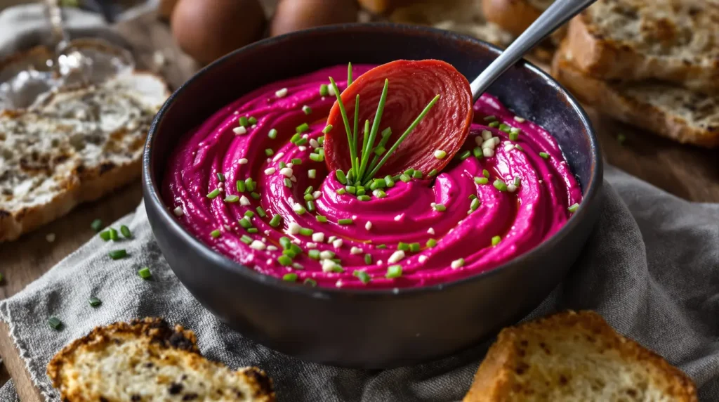 Houmous de betterave au fromage frais : la recette d'apéro qui change vraiment tout cet automne