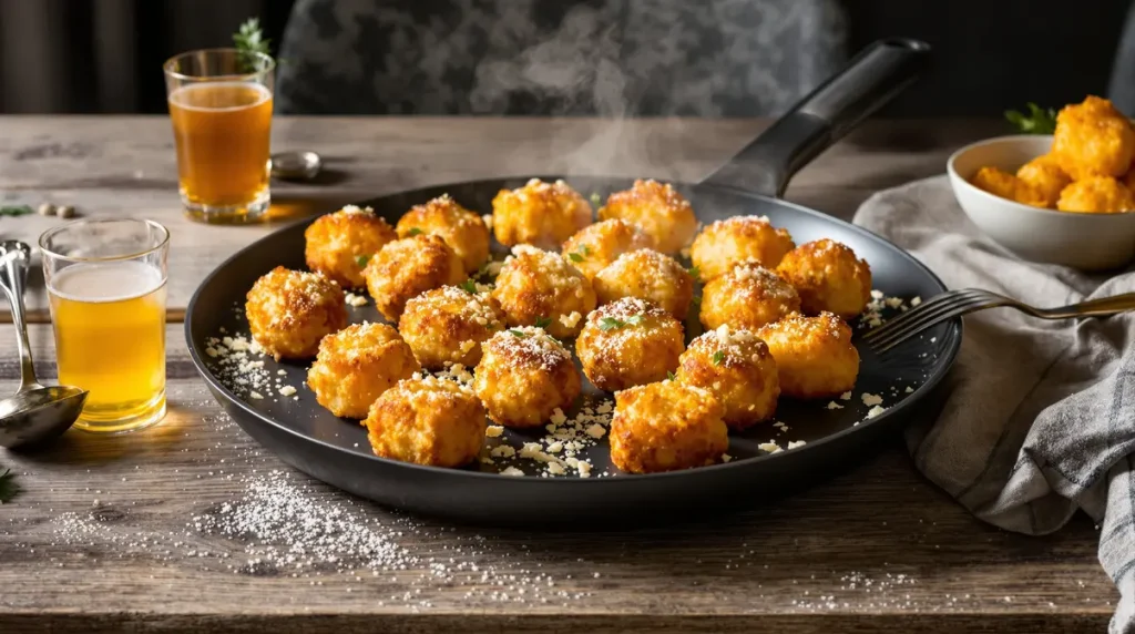 « J’en fais à chaque apéro d’hiver » : des croquettes de chou-fleur dorées au four, légères, délicieusement savoureuses et prêtes en 30 minutes
