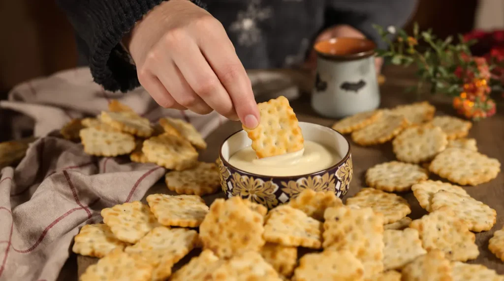 « Je les prépare en 10 minutes pour l'apéro » : mes crackers maison croustillants au fromage et graines dorées, bien plus savoureux que les industriels