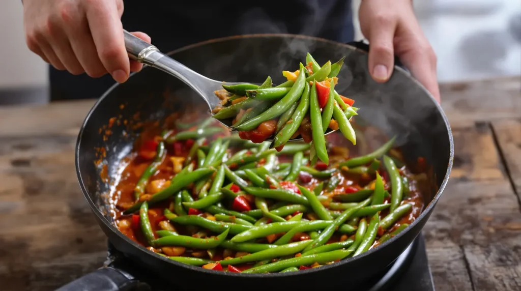 Mieux que la cuisson à l'eau : les haricots verts ont beaucoup plus de goût quand on les cuisine comme ça