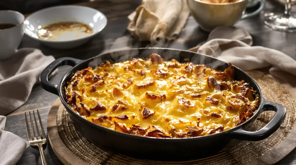 Oubliez la béchamel : cette sauce que les chefs adorent révolutionne tout au gratin !