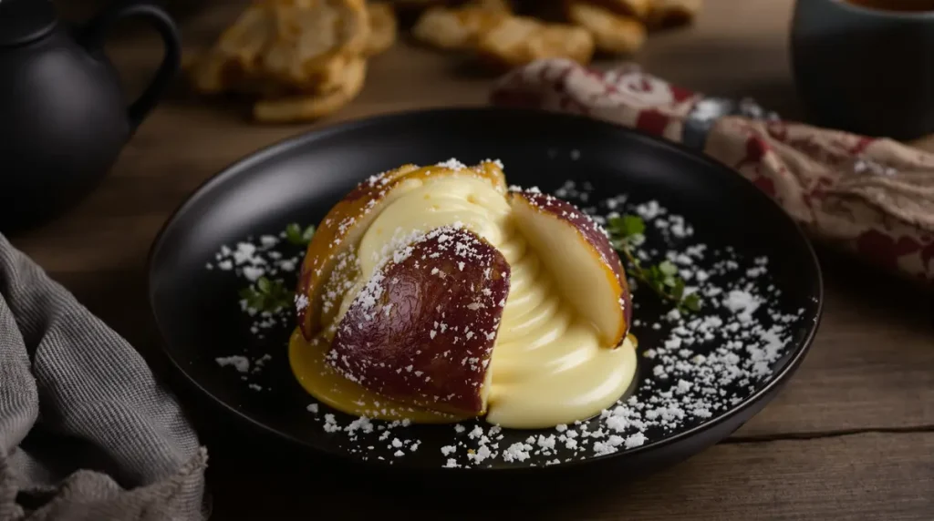 Sous la croûte caramélisée : la patate douce cuite entière à la japonaise qui enchante l'hiver avec sa crème brûlée fondante