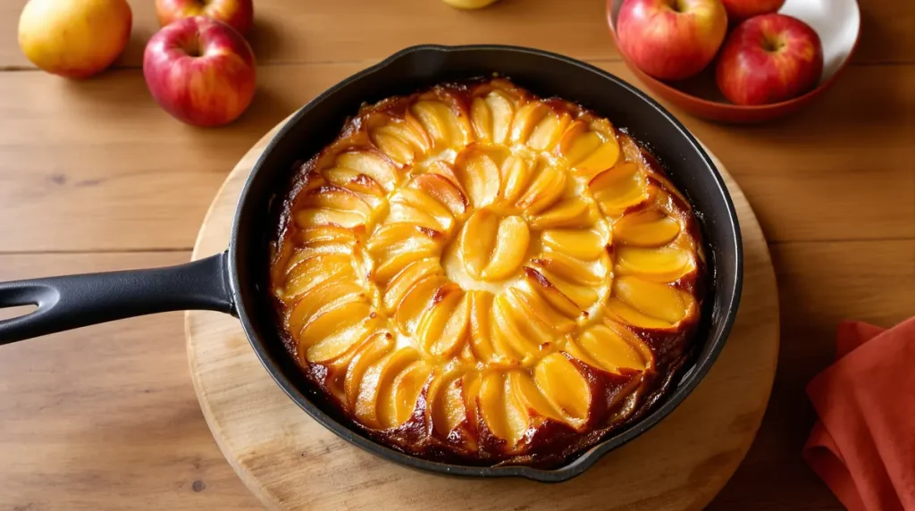 « Une poêle, et c’est tout » : mon gâteau aux pommes préféré sans utiliser le four