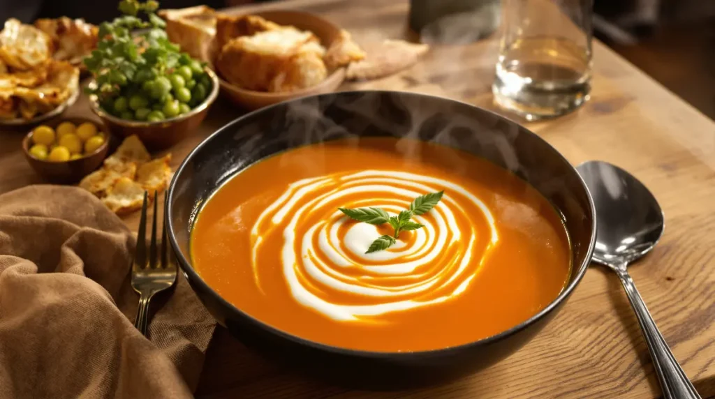 Velouté pois chiches-carottes au cumin : le dîner complet et sain pour les soirs de flemme